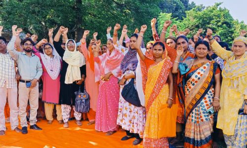 बारसोई प्रखंड के जीविका कैडर्स बिहार में चल रहे अनिश्चितकालीन हड़ताल में रहेंगे शामिल