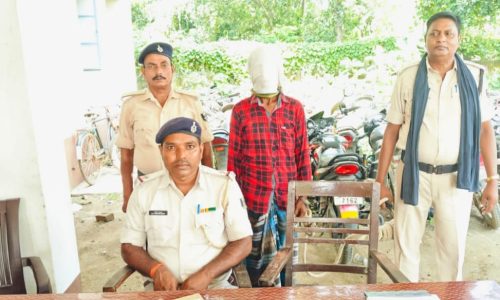 पोक्सो एक्ट के फरार आरोपी को मनिहारी पुलिस ने किया गिरफ्तार।