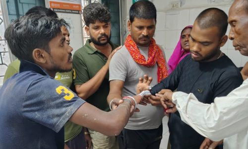 बिजली के शॉर्ट सर्किट से युवक घायल, अस्पताल में उपचार