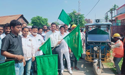 स्वच्छता ही सेवा अभियान”को लेकर ग्राम पंचायत बौलीया में डोर टू डोर कचरा उठाव कार्य का शुभारंभ।