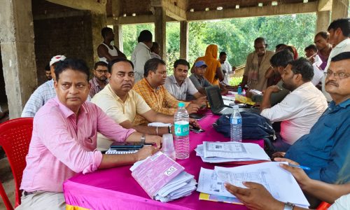 मुख्यमंत्री के आगमन को लेकर दो दिवसीय शिविर का हुआ आयोजन