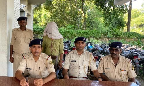 गश्ती के दौरान शराबी गिरफ्तार, न्यायिक हिरासत में भेजा गया