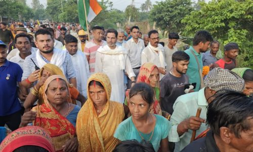 प्रशांत किशोर की पदयात्रा ने आज सुपौल जिले के प्रतापगंज प्रखंड में प्रवेश किया