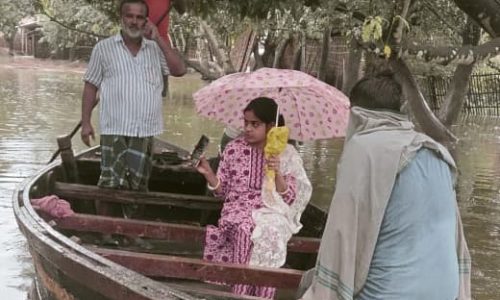 नवाबगंज पंचायत के कई वार्डों में बाढ़ के पानी फैलने से हालात बदतर, ग्रामीणों की स्थिति दयनीय