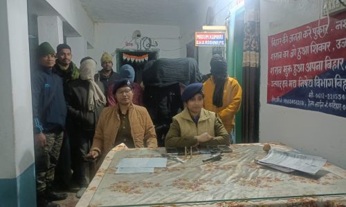 जिन्दा कारतूस  एवं लोडेड पिस्टल के साथ आधा दर्जन अपराधियों को गिरफ्तार कर भेजा जेल।