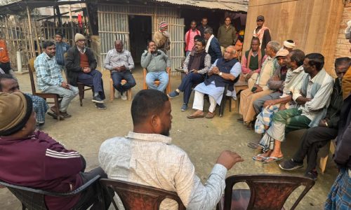 पोखरिया से टेंगावरी गांव तक सड़क का निर्माण कार्य कराया जाएगा:तारकिशोर प्रसाद