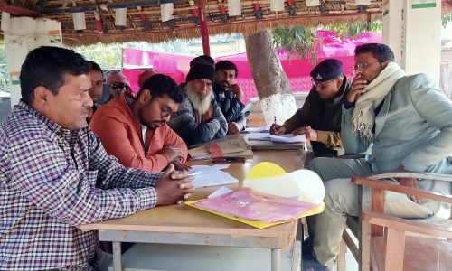 जनता दरबार में दर्ज आठ मामलों में दो का हुआ निष्पादन।
