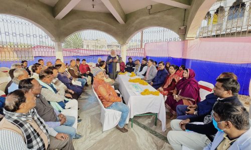 मुख्यमंत्री के कटिहार आगमन को लेकर महापौर ने की बैठक