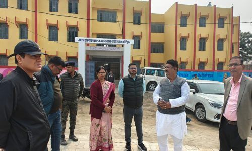 महापौर ने मुख्यमंत्री के प्रगति यात्रा कार्यक्रम का किया स्थलीय निरीक्षण ।