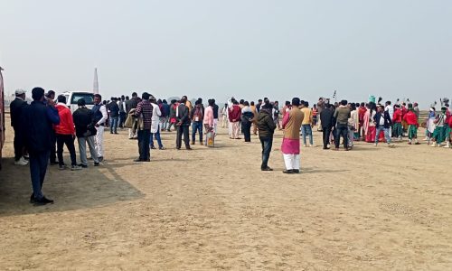 गोगाबील झील पर मंडराया CM का हेलीकॉप्टर, अधूरी रह गई प्रगति यात्रा