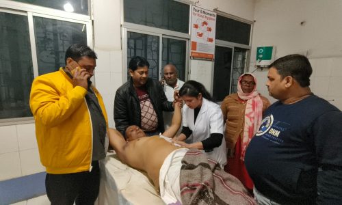 मनिहारी जदयू नगर अध्यक्ष को मारी गोली हायर सेंटर रेफर, पुलिस की कार्रवाई तेज जांच-पड़ताल में जुटी।