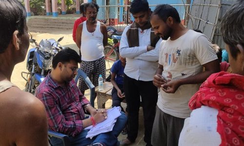 एमओ ने जन वितरण प्रणाली दुकान का किया औचक निरीक्षण