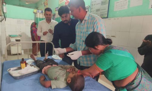 छत से गिरकर छः वर्षीय किशोर गंभीर रूप से घायल
