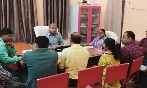 प्रखंड स्तरीय टास्क फोर्स के गठन हेतु बैठक आयोजित।