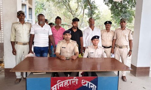 दहेज हत्या का आरोपी सहित तीन एनबीडब्ल्यू वारंटी भी गिरफ्तार, भेजा गया जेल