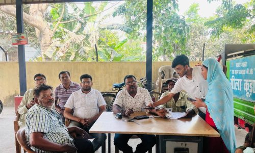 ई केवायसी कार्य मे तेजी लाने हेतु शिविर का हुआ आयोजन