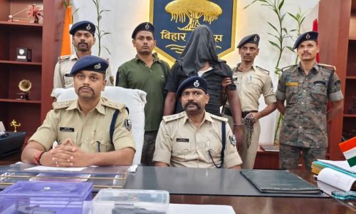 25 हजार का इनामी बदमाश पटना से गिरफ्तार