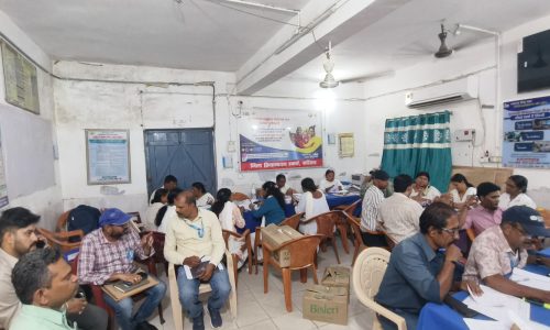 एक भी बच्चा वैक्सीनेशन के बिना छूटे ना निर्देश। चिकित्सा पदाधिकारी अमरलाल।