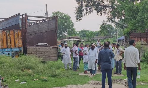 सङक हादसा में एक व्यक्ति की मौत। एक गंभीर रूप से घायल।