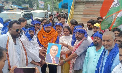 कटिहार में युवा कांग्रेस नेताओं का जोरदार स्वागत, सामाजिक न्याय सम्मेलन में दिखा जोश
