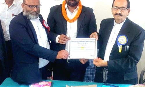 अधिवक्ता संघ चुनाव में सहायक सचिव के पद पर भास्कर प्रताप सोनू दूसरी बार जीते