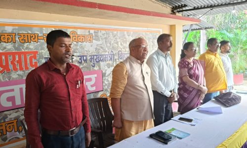 भारतीय जनता पार्टी,कटिहार ग्रामीण मंडल की बैठक ।