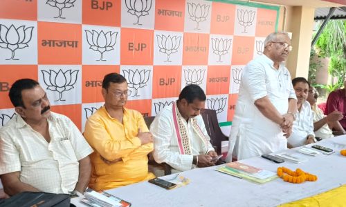 भाजपा कटिहार ग्रामीण मंडल की  कार्यशाला आयोजित