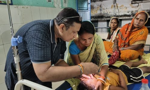 राष्ट्रीय राजमार्ग पर सड़क हादसा, 10 वर्षीय बच्ची गंभीर रूप से घायल