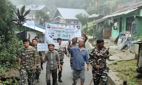 8वीं वाहिनी सशस्त्र सीमा बल,खपरैल सुबलजोत में स्वच्छ भारत अभियान-2025