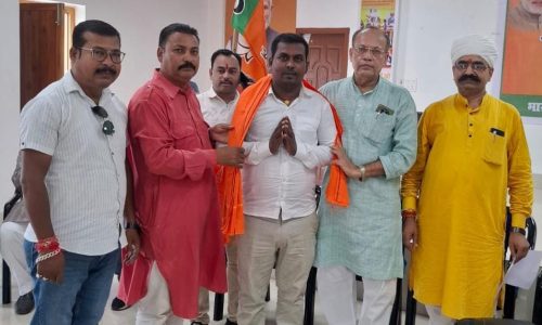 भाजपा लघु उद्योग प्रकोष्ठ के कटिहार जिला संयोजक बने कुमुद सिंह।
