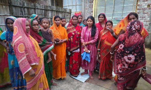 महिला समाजसेवी गुड़िया यादव प्राणपुर विधानसभा क्षेत्र का सघन रूप से कर रही है भ्रमण