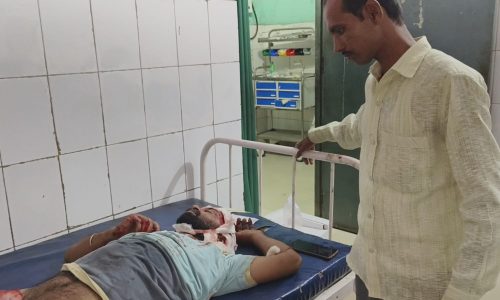 ट्रेन से गिरकर युवक गंभीर रूप से घायल हुआ रेफर
