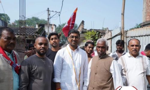 सौरभ कुमार अग्रवाल ने कटिहार विधानसभा में कर रहे हैं जनसम्पर्क