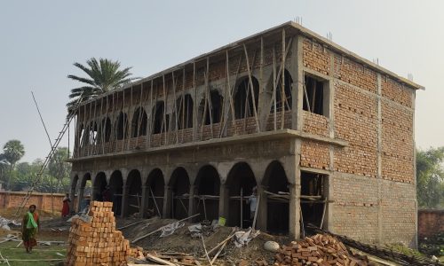 46 लाख रुपये की लागत से बनाए जा रहे भवन निर्माण कार्य में गंभीर अनियमितताओं का आरोप , जांच की मांग