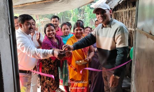 जीविका द्वारा प्रोत्साहित खाद दुकान का हुआ शुभारंभ।