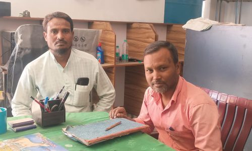 मदरसा नुरुल इस्लाम दखली शाहनगर,सिकोरना में दो मंजिला भवन  निर्माण कार्य युद्ध स्तर से जारी