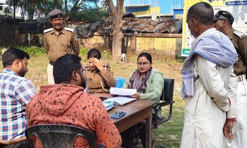 भूमि विवाद में एक मामले का हुआ निष्पादन सीईओ अनुपम