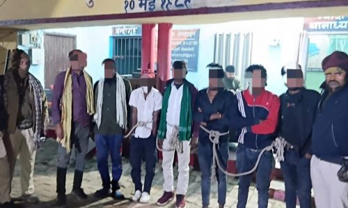 कुरसेला  पुलिस ने सात नशेड़ी को किया गिरफ्तार
