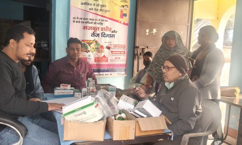 करणपुर, कचना एवं बीघोर स्थित स्वास्थ्य केंद्र का किया निरीक्षण