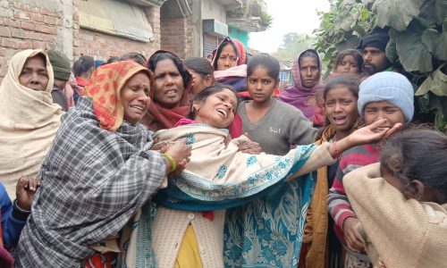 घरेलू कलह से तंग आकर पति ने खाया विषैला पदार्थ, मौत।चार बच्चों के सिर से उठा पिता का साया, गांव में मातमी सन्नाटा