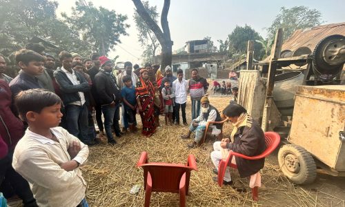 तालाब में पंचायत सरकार भवन निर्माण पर उठा सवाल, पूर्व विधायक महबूब आलम ने जताई कड़ी आपत्ति