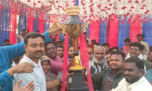 प्राणपुर के इमली टोला गांव में प्रखंड स्तरीय क्रिकेट टूर्नामेंट का आयोजन