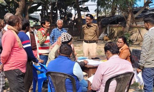 अंचल परिसर में जनता दरबार आयोजित किया गया