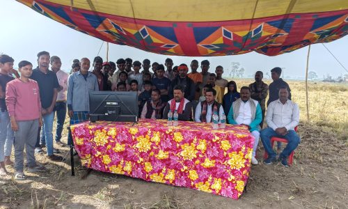 केंद्रीय बजट का लाइव प्रसारण भाजपा कार्यकर्ताओं ने सुना