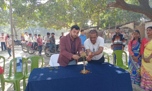रणवीर कुमार की मौजूदगी में बैरिया विद्यालय में स्काउट-गाइड दीक्षांत समारोह संपन्न