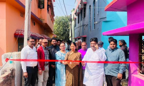 शहर के वार्ड संख्या- 08 में पहुंच कर मेयर ने वार्ड वासियों की सुनी समस्या । विकास कार्यों का किया शिलान्यास एवं उद्घाटन