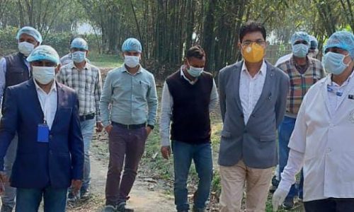 कुरसेला में मृत कौवे में एच5एन1 की पुष्टि, एक किलोमीटर क्षेत्र में सैनिटाइजेशन अभियान