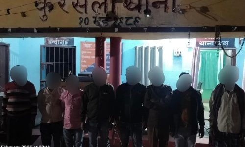विशेष अभियान में आठ शराबी गिरफ्तार, न्यायिक हिरासत में भेजे गए
