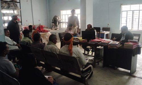 जनता दरबार में आपसी सहमति से चार मामलों का निस्पादन।