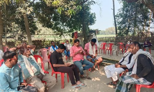 हसनगंज प्रखंड के जगरनाथपुर पंचायत में शोक की लहर